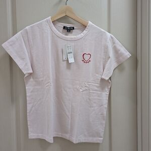 Boyfriend Jersey T-shirt w Amour ❤️ Embroidery